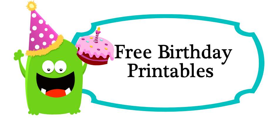 free birthday printables