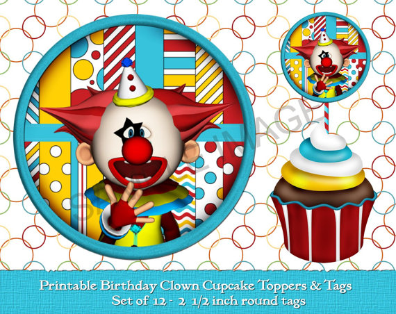 Printable Clowns