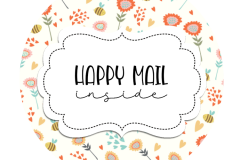 Spring-Girl-Fox-happy-mail-sticker