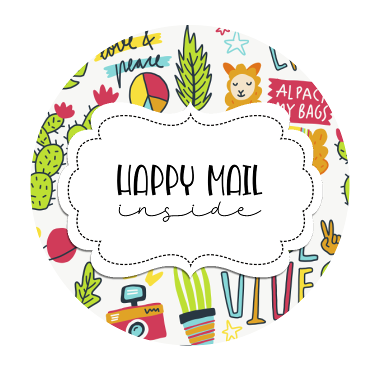 2inch-round-alpaca-doodles-happy-mail-sticker