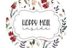 2inch-red-blue-tiny-flowers-happy-mail-sticker