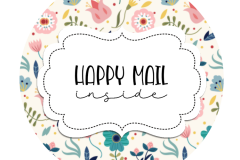 2inch-round-blue2-flowers-happy-mail-sticker