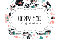 2inch-round-cat-doodle-happy-mail-sticker
