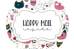 2inch-round-doodle-cats-4-happy-mail-sticker