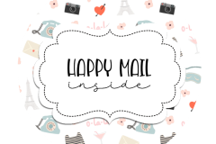 2inch-round-paris-happy-mail-sticker