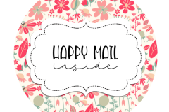 2inch-round-pink-fushia-flowers-happy-mail-sticker