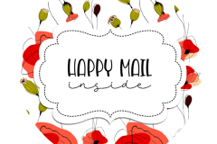 2inch-round-poppy-flowers-happy-mail-sticker