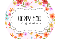 2inch-round-tiny-pink-flowers-happy-mail-sticker