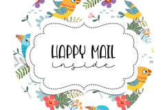 2inch-round-yellow-blue-bird-happy-mail-sticker