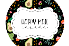 2inch-avacado-dark-bg-happy-mail-sticker