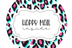 2inch-blue-pink-leopard-happy-mail-sticker