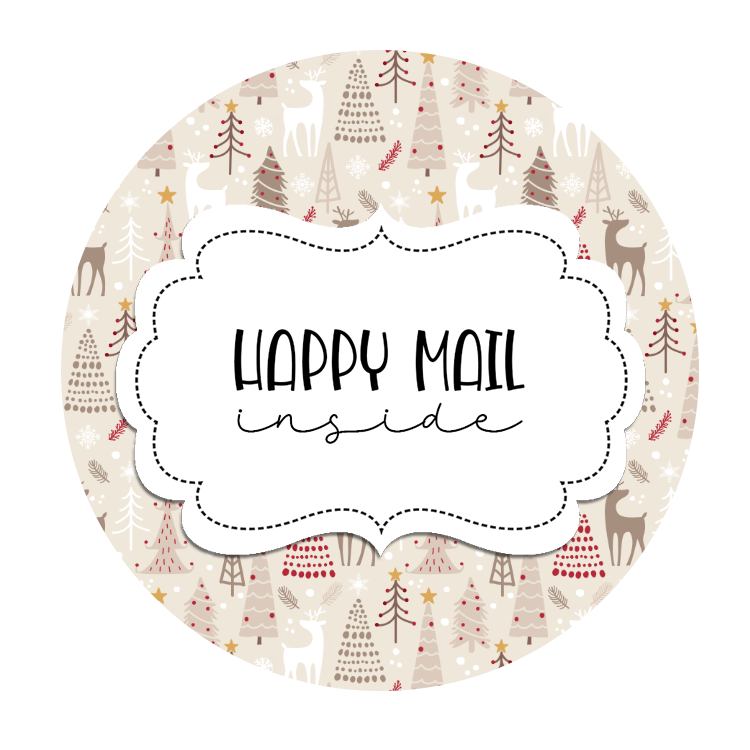 2inch-holiday-deer-happy-mail-sticker