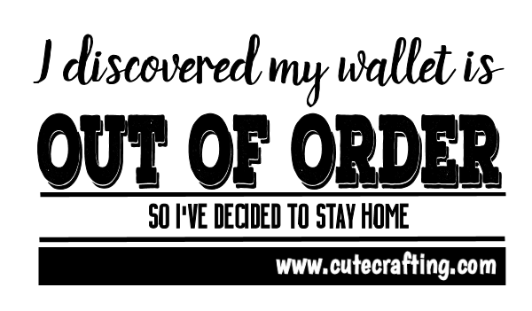 excuses to stay home