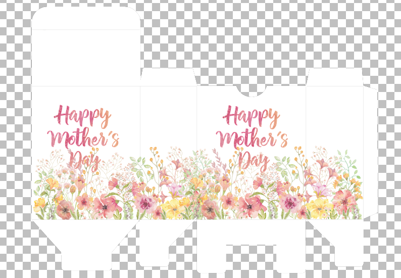 Happy Mother's Day Printable Gift Box
