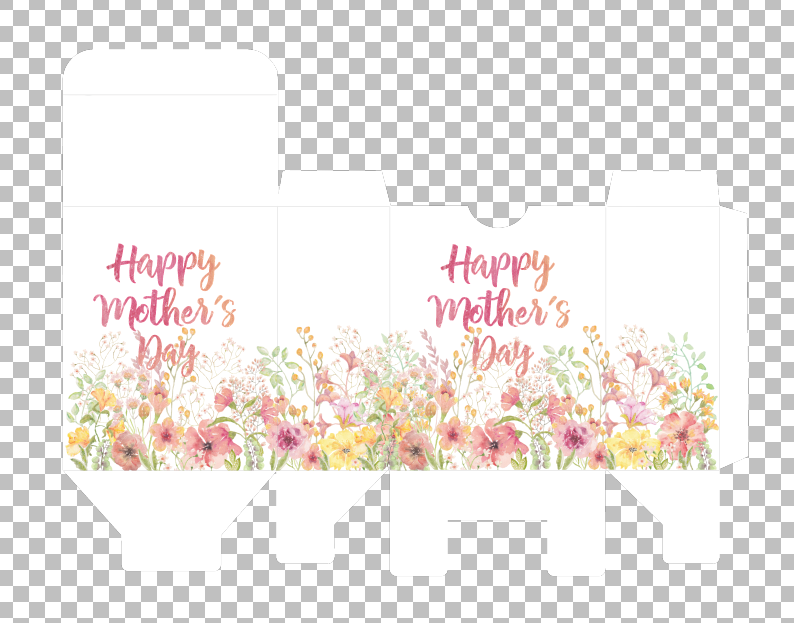 Happy Mother's Day Printable Gift Box