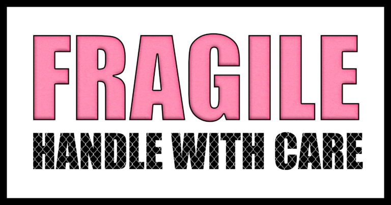 fragile handle with care printable labels