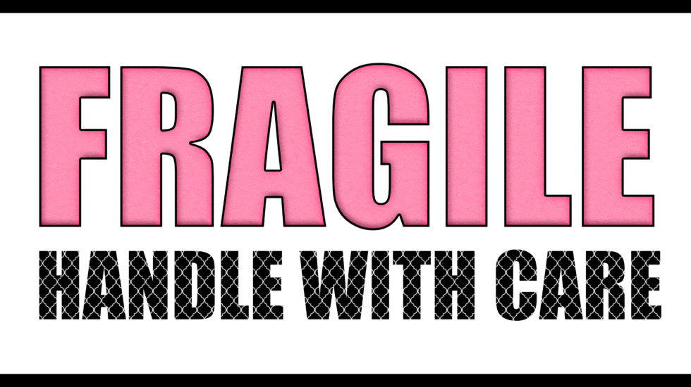 fragile handle with care printable labels