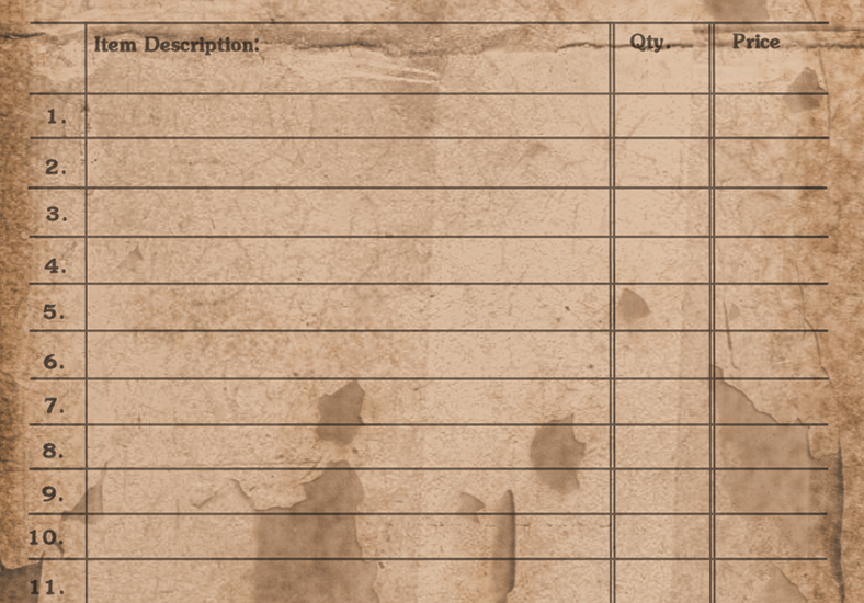 primitive general store tags