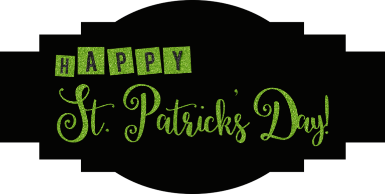 St. Patrick's Day Label Free