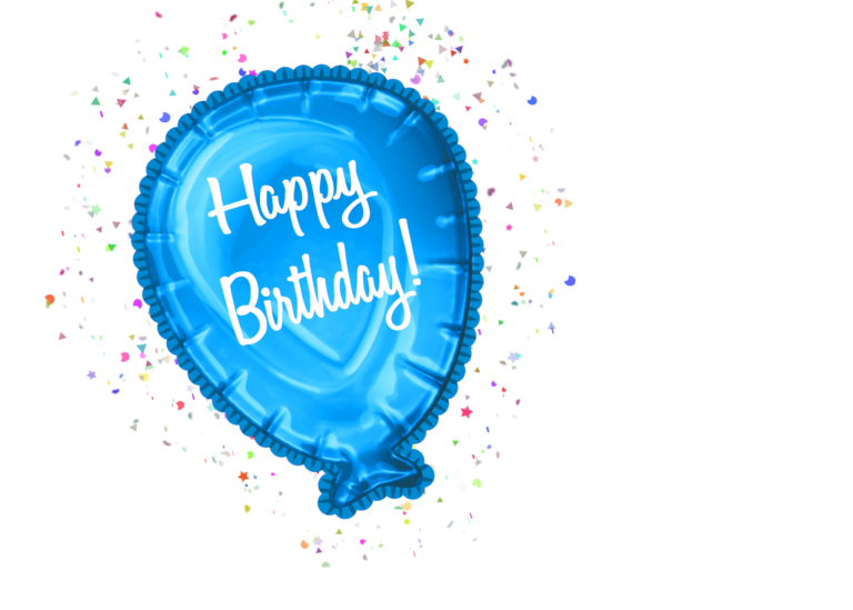 happy birthday balloon clipart free download