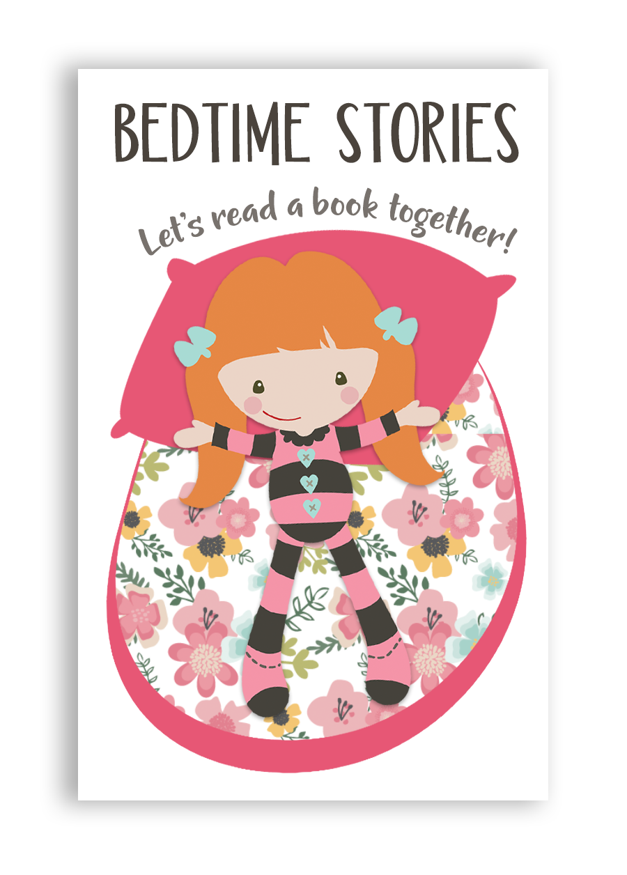 girls bedtime stories printable bookmarks