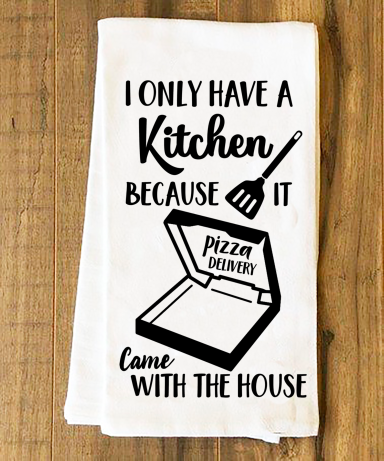 Tea Towel SVG Cutting File