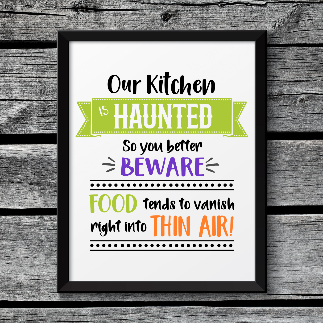 Haunted House Printable