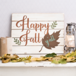 Happy Fall Y'all SVG Cut File Free Download