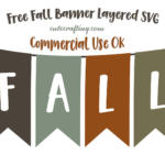 Layered SVG Fall Banner