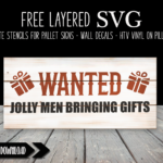 Free Christmas Sign SVG