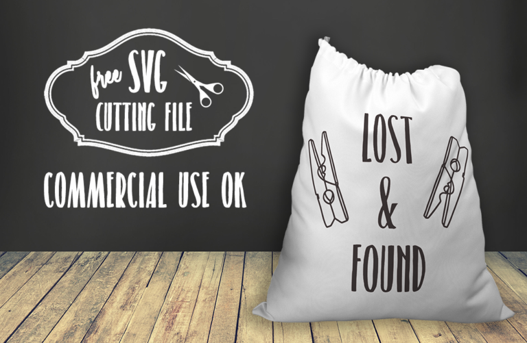 Lost and Found Sign SVG