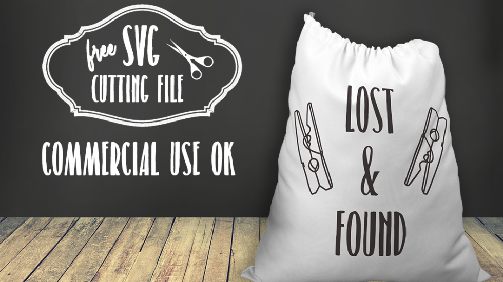 Lost and Found Sign SVG