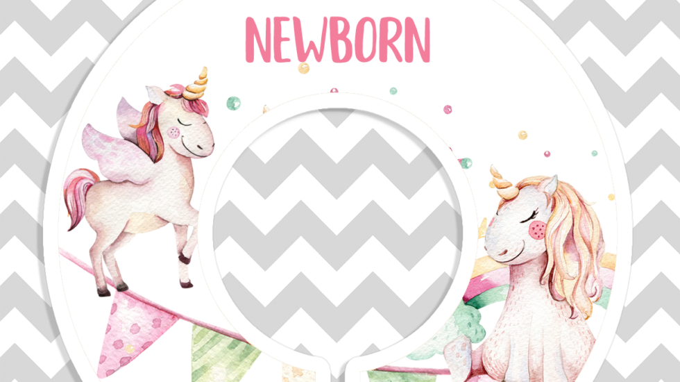Unicorn Closet Divider Printable