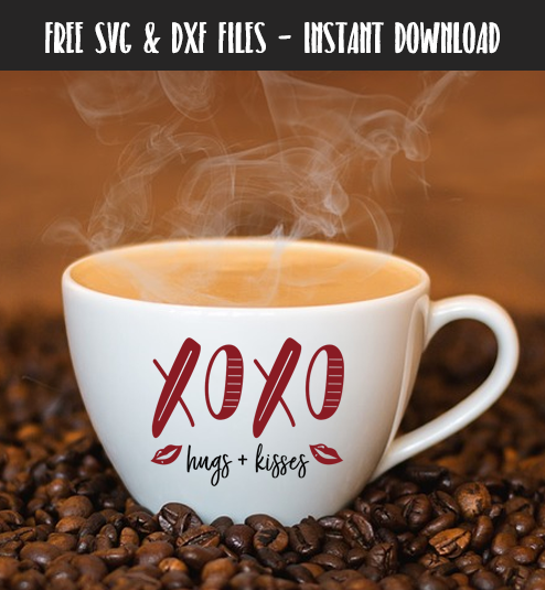 XOXO Hugs & Kisses Coffee Mug