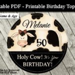 Country Farm Cow Printable