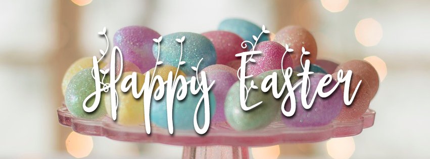 Pastel Glitter Easter Eggs