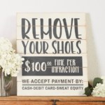 remove shoes svg
