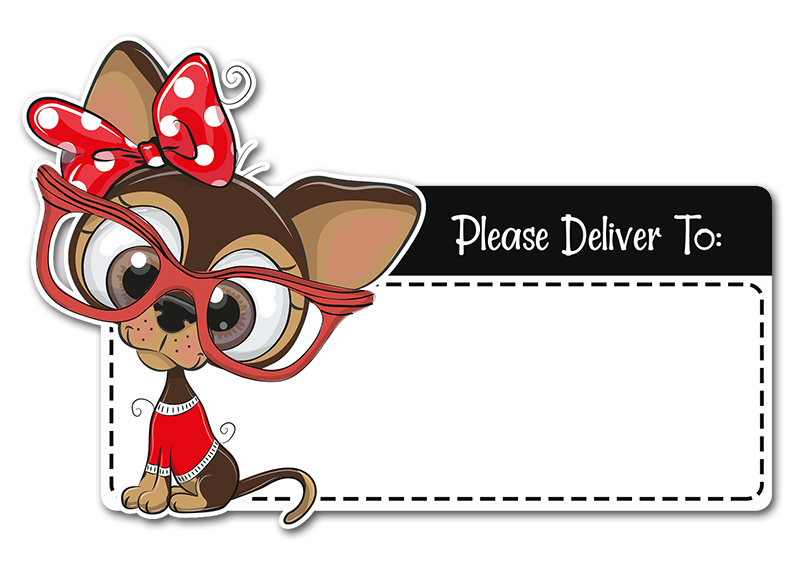 Cricut Print & Cut Please Deliver To Label
