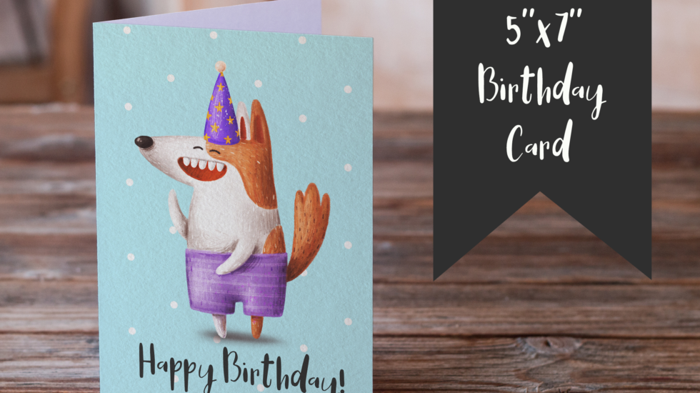 free funny dog birthday card