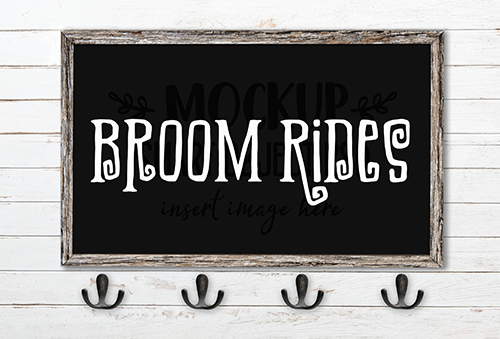 Broom Rides SVG
