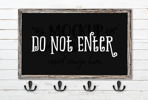 Do Not Enter SVG Cut File