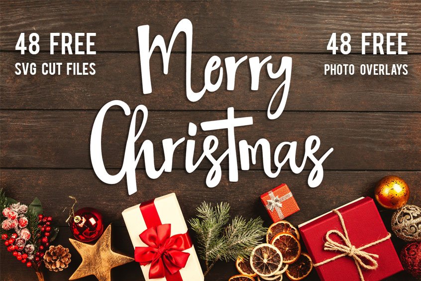Christmas SVG Cut File Bundle 48 Free