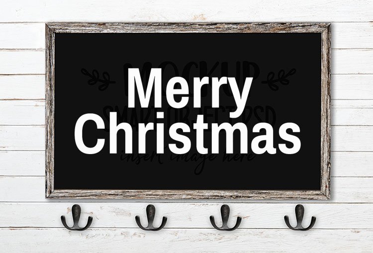 merry christmas svg word art archivo