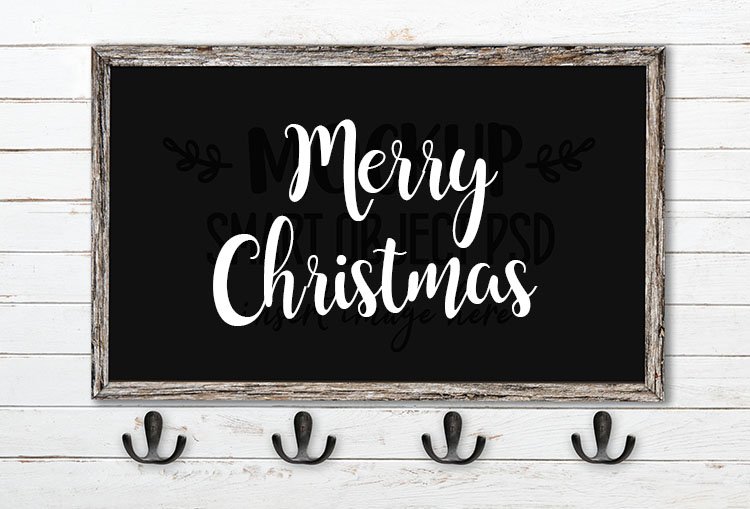 merry christmas svg word art atatila