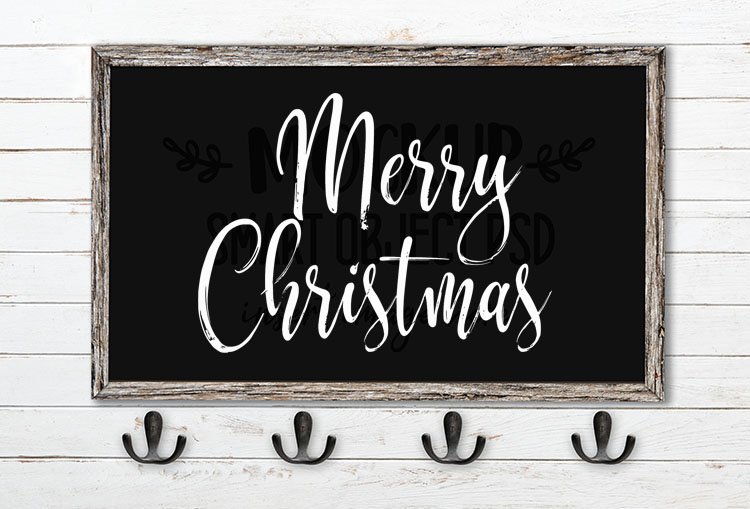merry christmas svg word art hysteria