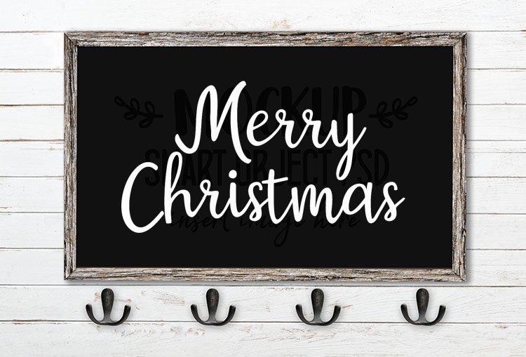 merry christmas svg word art austin