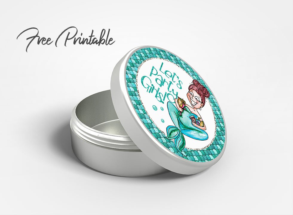 mommy mermaid baby shower favor