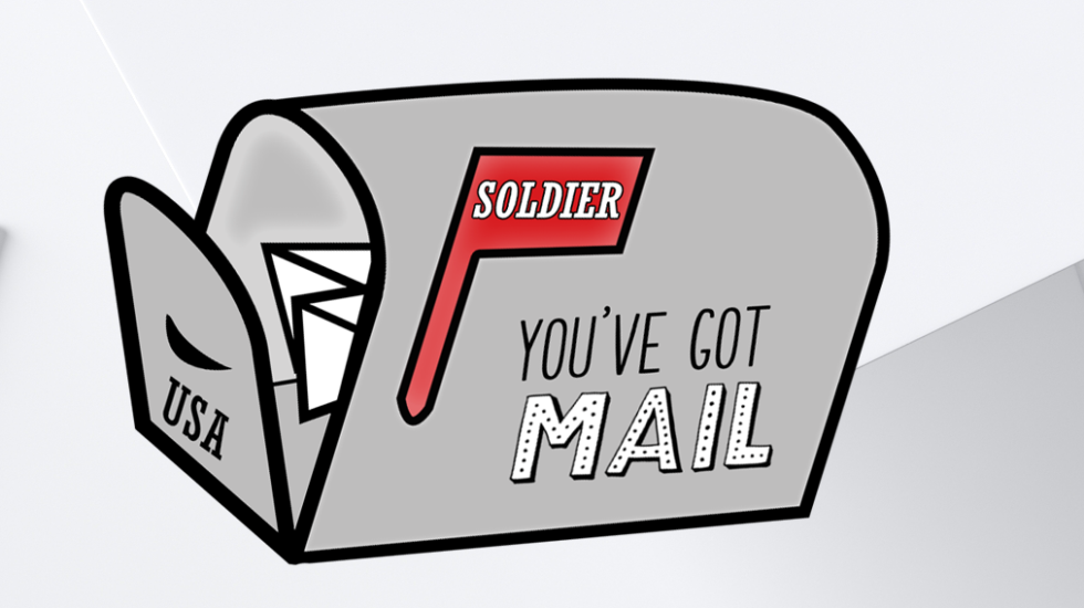 Soldier You've Got Mail Stickers Digital PNG