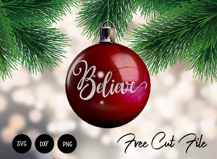 Believe svg dxf png free download