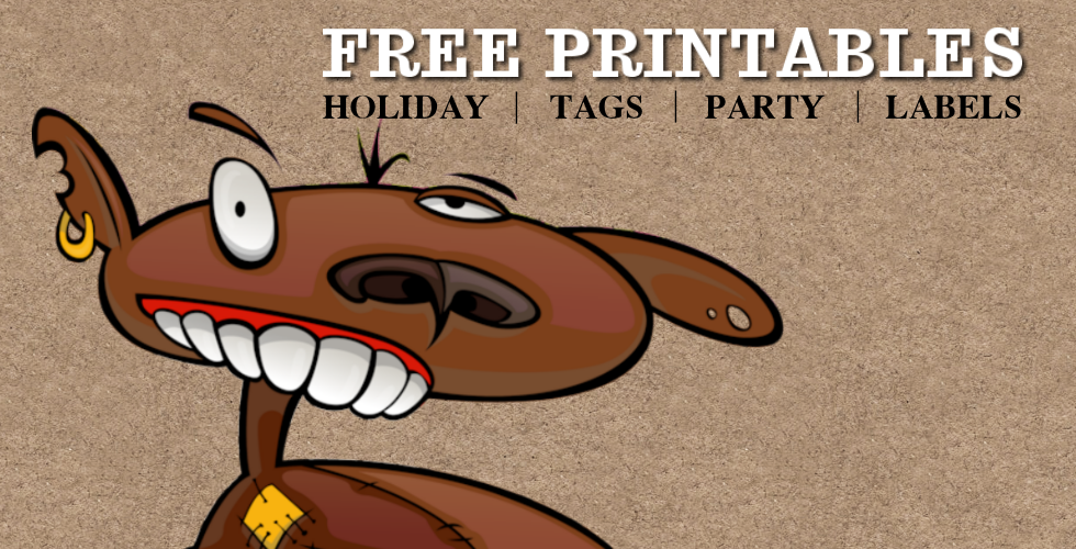 monster stickers free printable